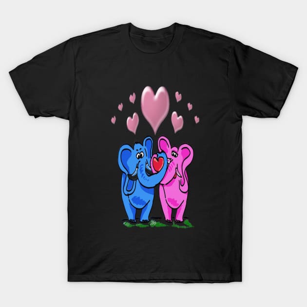 Valentine T-Shirt by MckinleyArt